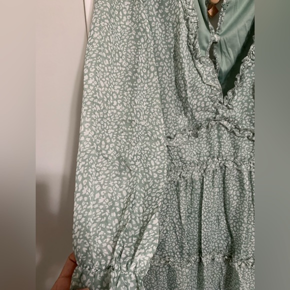 Dokotoo Mini Women Dress Mint Green - Picture 3 of 12